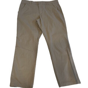 Columbia Outdoor Pants Men 36x30 Khaki Lightweight Hiking Casual